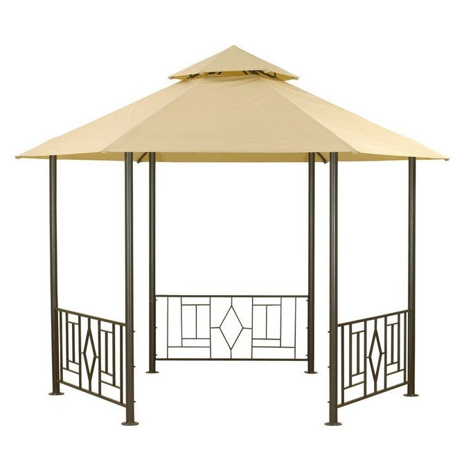 Gazebo Spare Parts Ltd CLEARANCE - Canopy For 3.5m Hexagonal Patio Gazebo - Two Tier Sale 4 Gazebo Spare Parts Ltd CLEARANCE - Canopy For 3.5m Hexagonal Patio Gazebo - Two Tier Sale