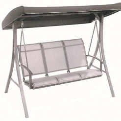 Camelot (Solus Garden And Leisure) Sale CLEARANCE - Canopy For Curved Swing Hammock - 191cm X 120cm