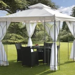 Gazebo Spare Parts Ltd Patio Gazebo Parts Canopy For 2.5m X 2.5m Polenza Patio Gazebo - Two Tier