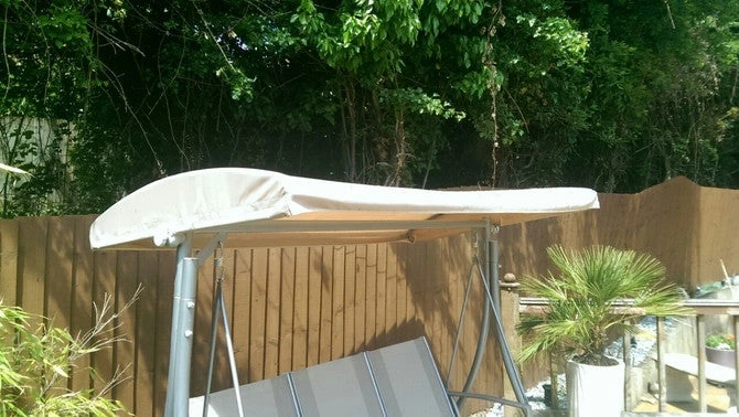 Gazebo Spare Parts Ltd Hammock And Swing Seat Parts Canopy For Curved Swing Hammock - 197cm X 124cm 4 Gazebo Spare Parts Ltd Hammock And Swing Seat Parts Canopy For Curved Swing Hammock - 197cm X 124cm