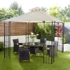 Gazebo Spare Parts Ltd CLEARANCE - Canopy For 3m X 3m Patio Gazebo - Two Tier Sale