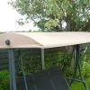 Gazebo Spare Parts Ltd Canopy For Curved Swing Hammock - 200cm X 123cm
