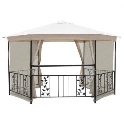 Gazebo Spare Parts Ltd Canopy For 4m Hexagonal Patio Gazebo - Single Tier