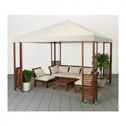 Gazebo Spare Parts Ltd Patio Gazebo Parts Canopy For 3m X 3m Ikea Applaro Patio Gazebo - Single Tier