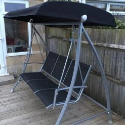 Gazebo Spare Parts Ltd Hammock And Swing Seat Parts Canopy For Curved Swing Hammock - 193cm X 124cm