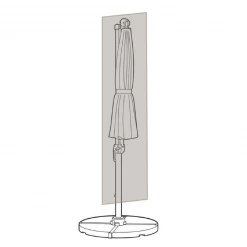 Gazebo Spare Parts Lightweight Protective Parasol Cover