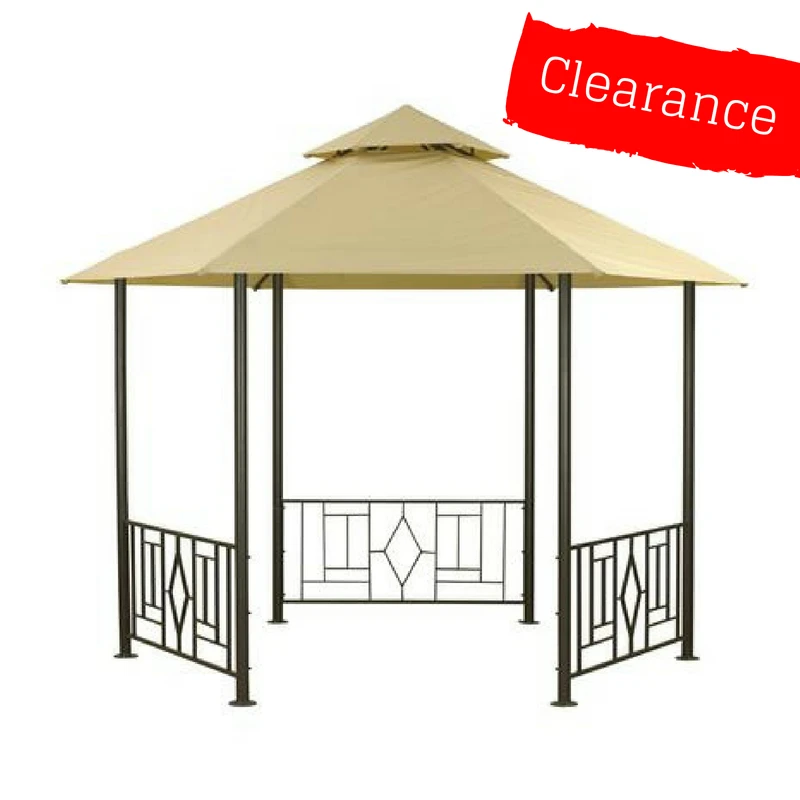 Gazebo Spare Parts Ltd CLEARANCE - Canopy For 3.5m Hexagonal Patio Gazebo - Two Tier Sale 3 Gazebo Spare Parts Ltd CLEARANCE - Canopy For 3.5m Hexagonal Patio Gazebo - Two Tier Sale