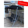 Gazebo Spare Parts Ltd Sale CLEARANCE - Canopy For Curved Swing Hammock - 193cm X 124cm