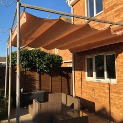Gazebo Spare Parts Ltd Canopy For 3.3m X 3m Retractable Rowlinson St Tropez Patio Gazebo - Wall Mounted Patio Gazebo Parts
